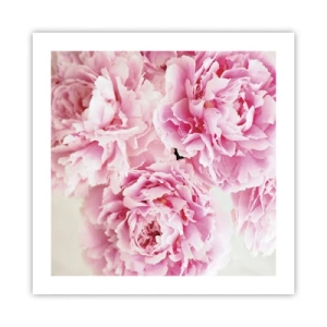 Poster - In roze glamour - 50x50 cm