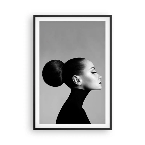 Poster in een zwarte lijst - Moderne Nefertiti - 61x91 cm