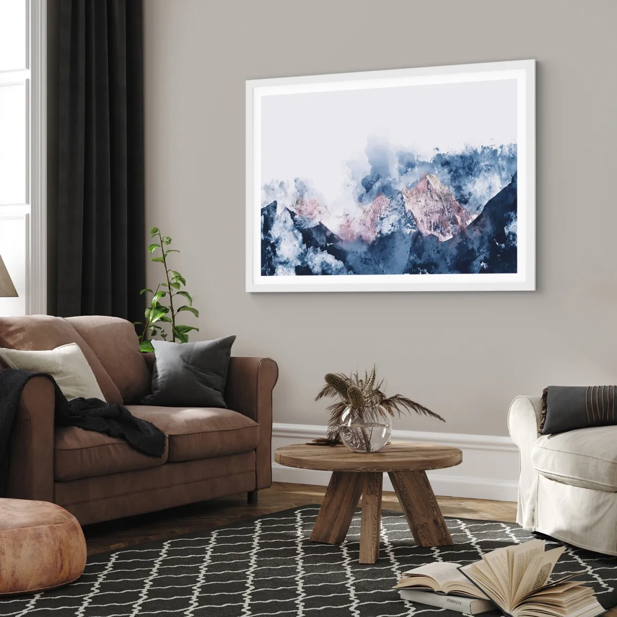 Poster in een witte lijst - Dit zijn de toppers! - 50x40 cm