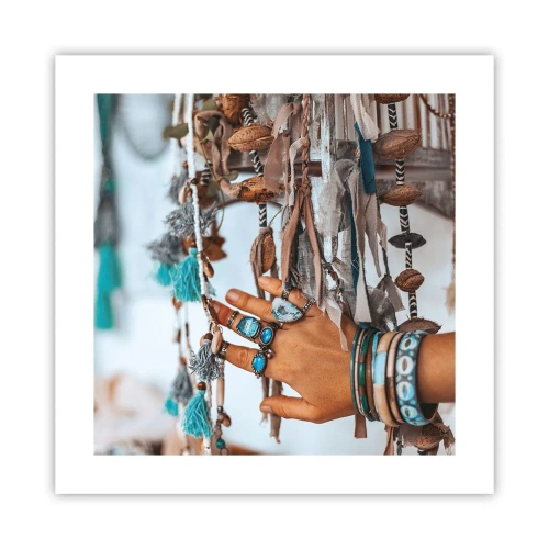 Poster - Lokale schatten - 40x40 cm