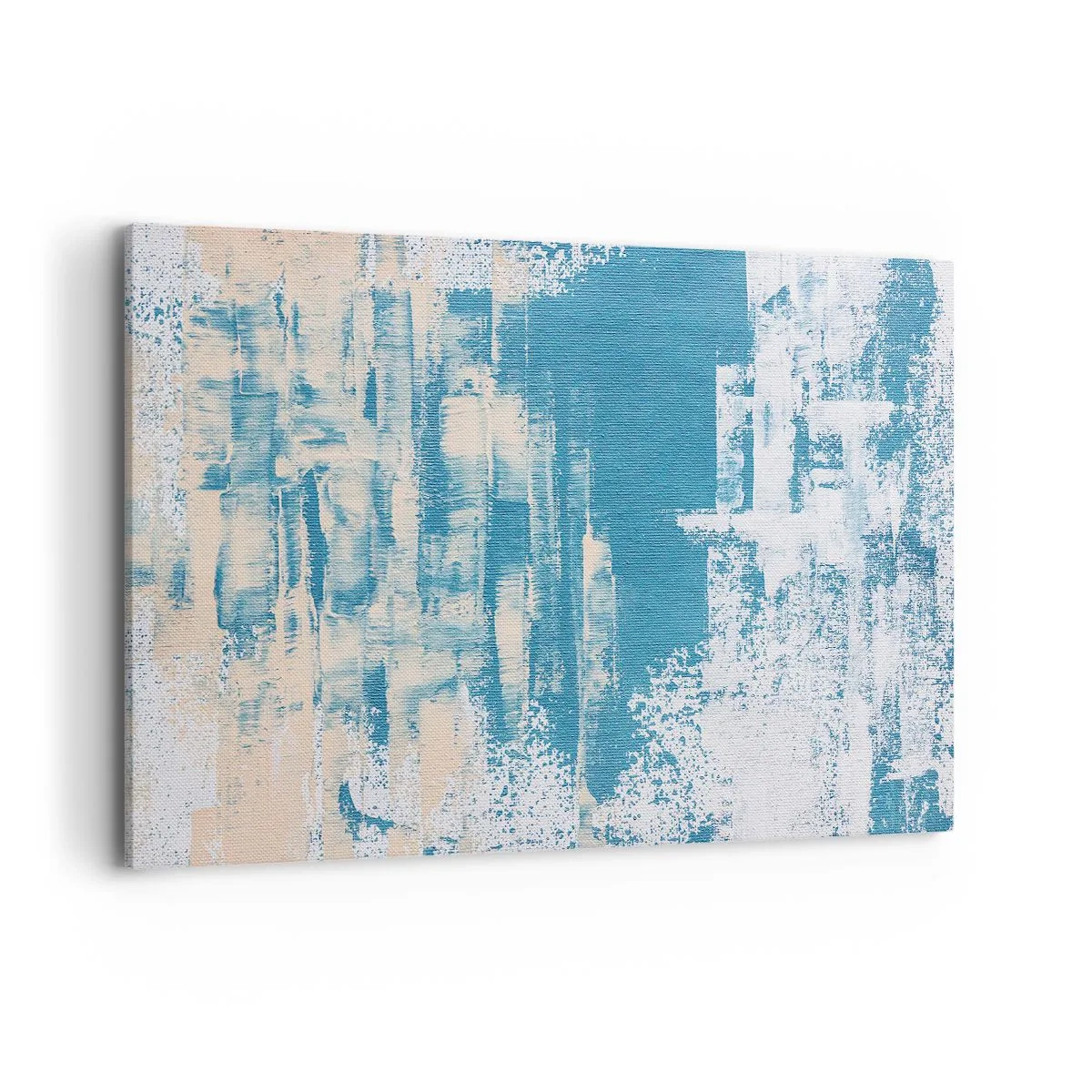 Schilderen op canvas - Door een ijspegel - 100x70 cm