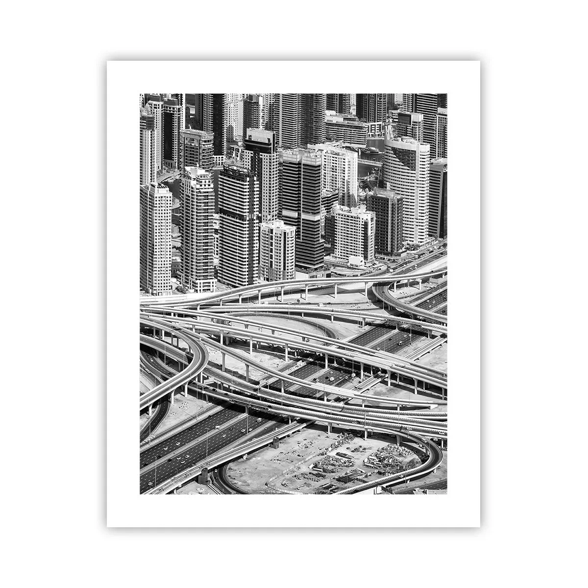 Poster - Dubai - de onmogelijke stad - 40x50 cm