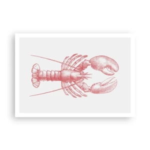 Poster - Een kreeft waardig Homer - 100x70 cm