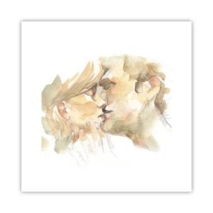 Poster - De helft gevonden? - 30x30 cm