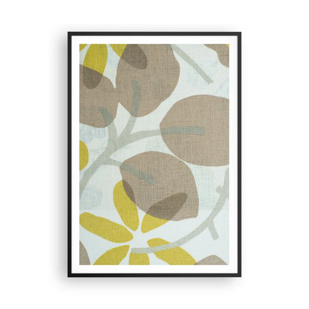 Poster in een zwarte lijst - Compositie in volle zon - 70x100 cm