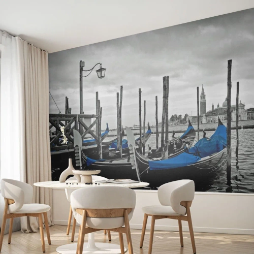 Fotobehang Standard Eco - Peinzend Venetië - Stad, Venetië, Italië - 250x175 cm