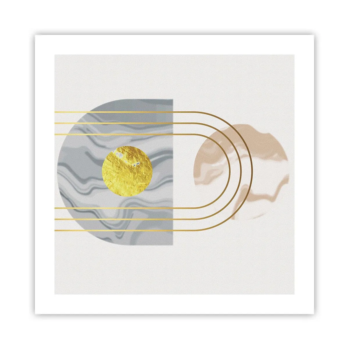 Poster - Helderheid en schittering - 50x50 cm