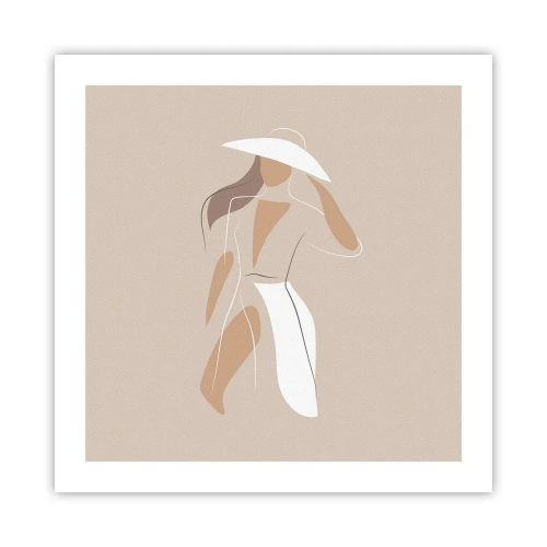 Poster - Mode is leuk - 50x50 cm