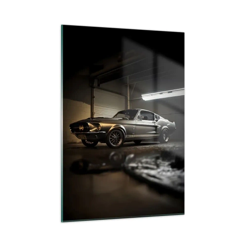Schilderen op glas - Terug naar het verleden - 50x70 cm