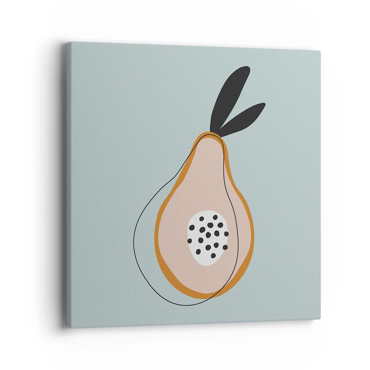 Schilderen op canvas - Doordringen in de aard van de dingen - 40x40 cm