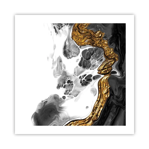 Poster - Organische samenstelling - 50x50 cm