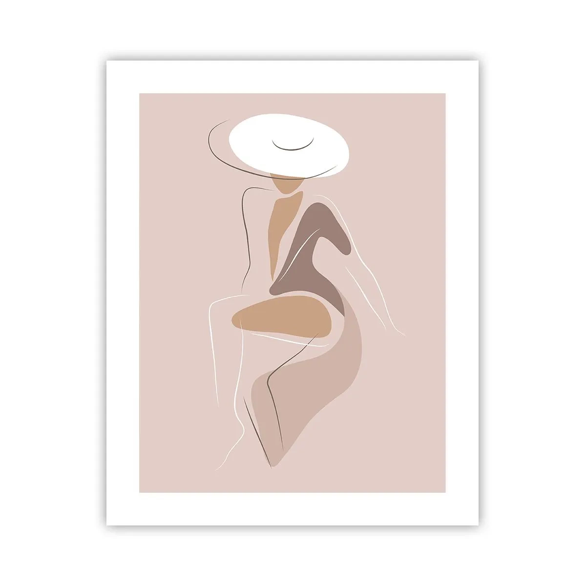 Poster - Een dame zijn - 40x50 cm