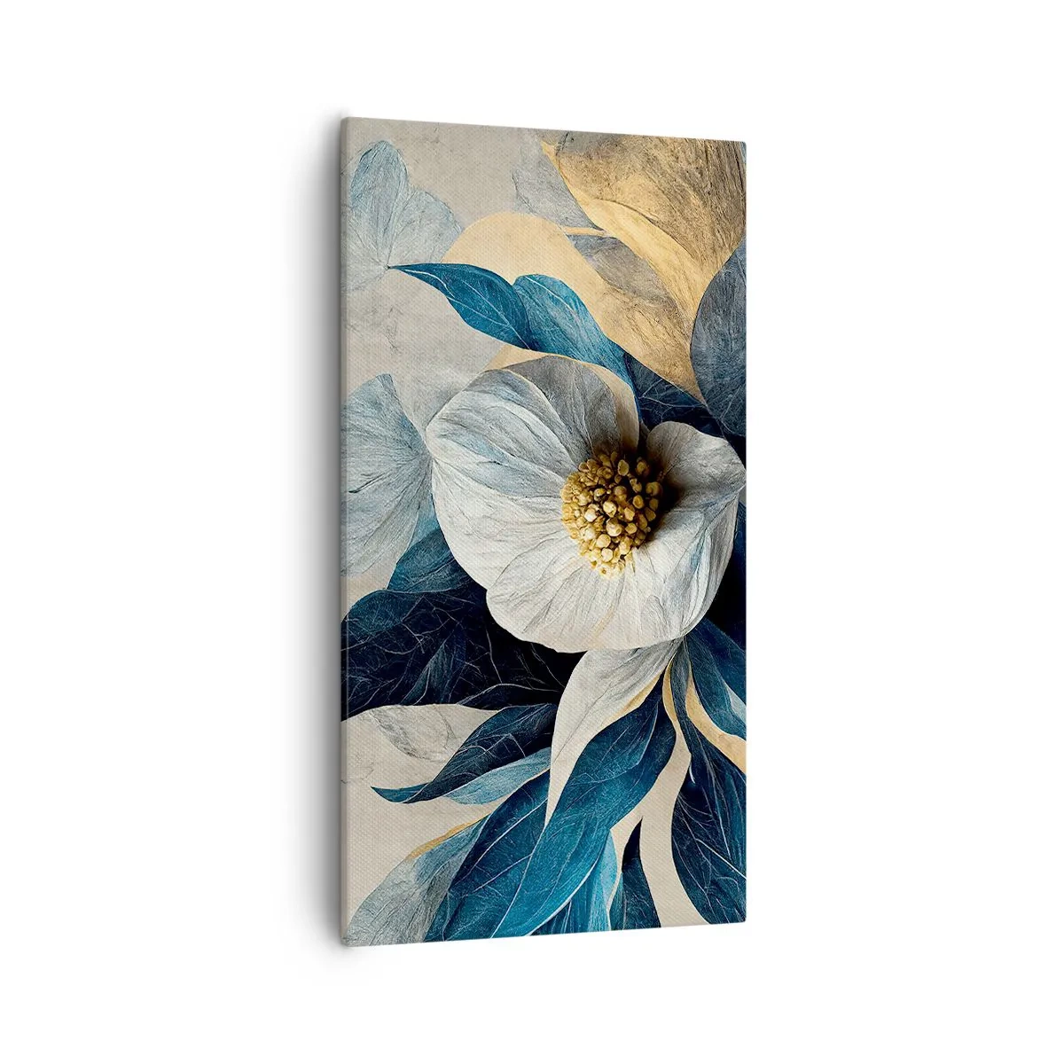 Schilderen op canvas - Hij heeft een hart van goud - 55x100 cm