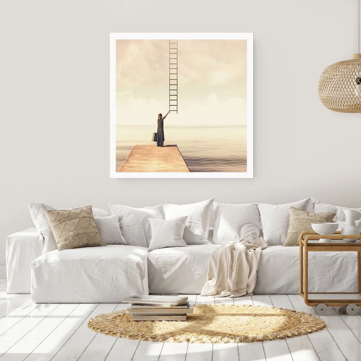 Poster - Een magische reis - 30x30 cm