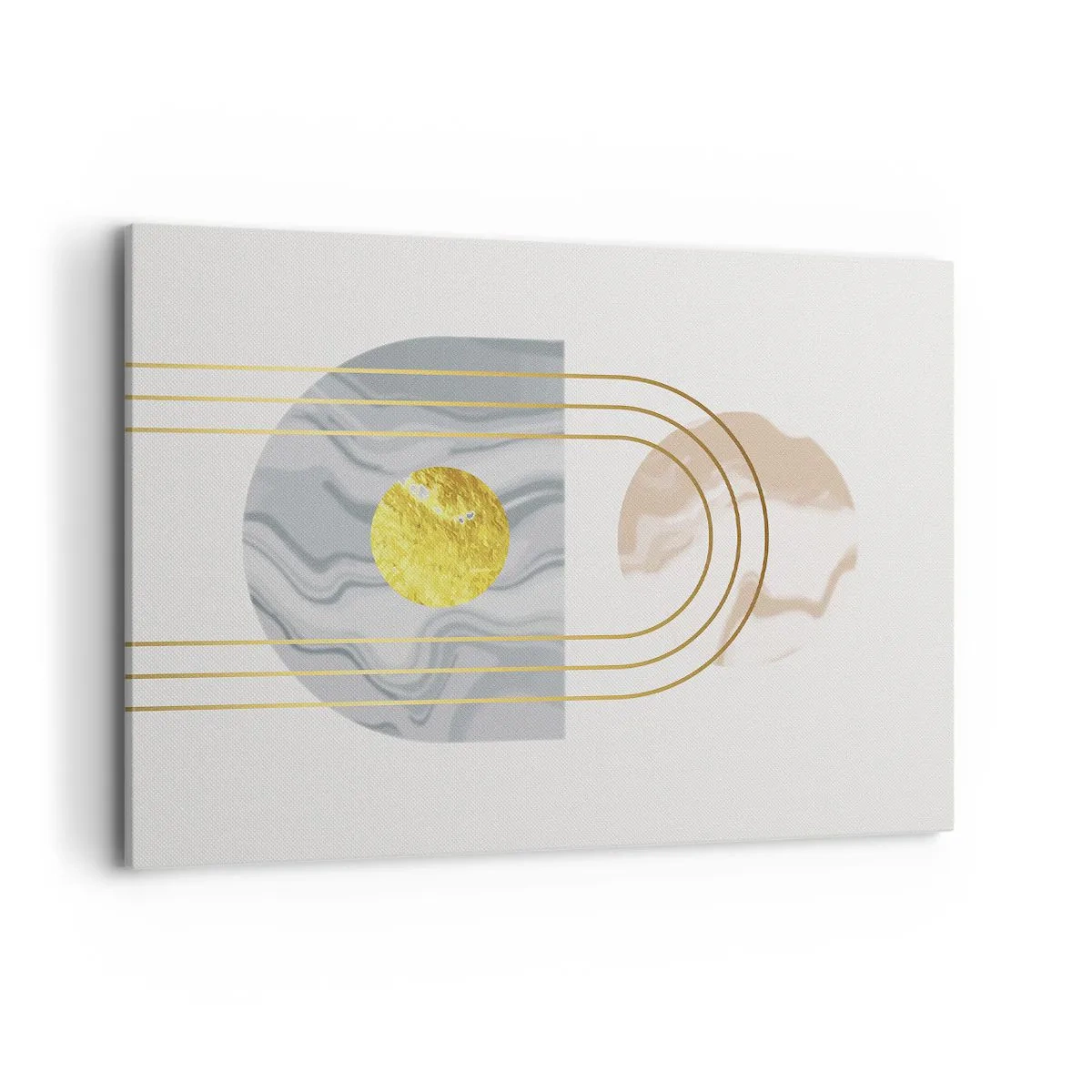 Schilderen op canvas - Helderheid en schittering - 100x70 cm