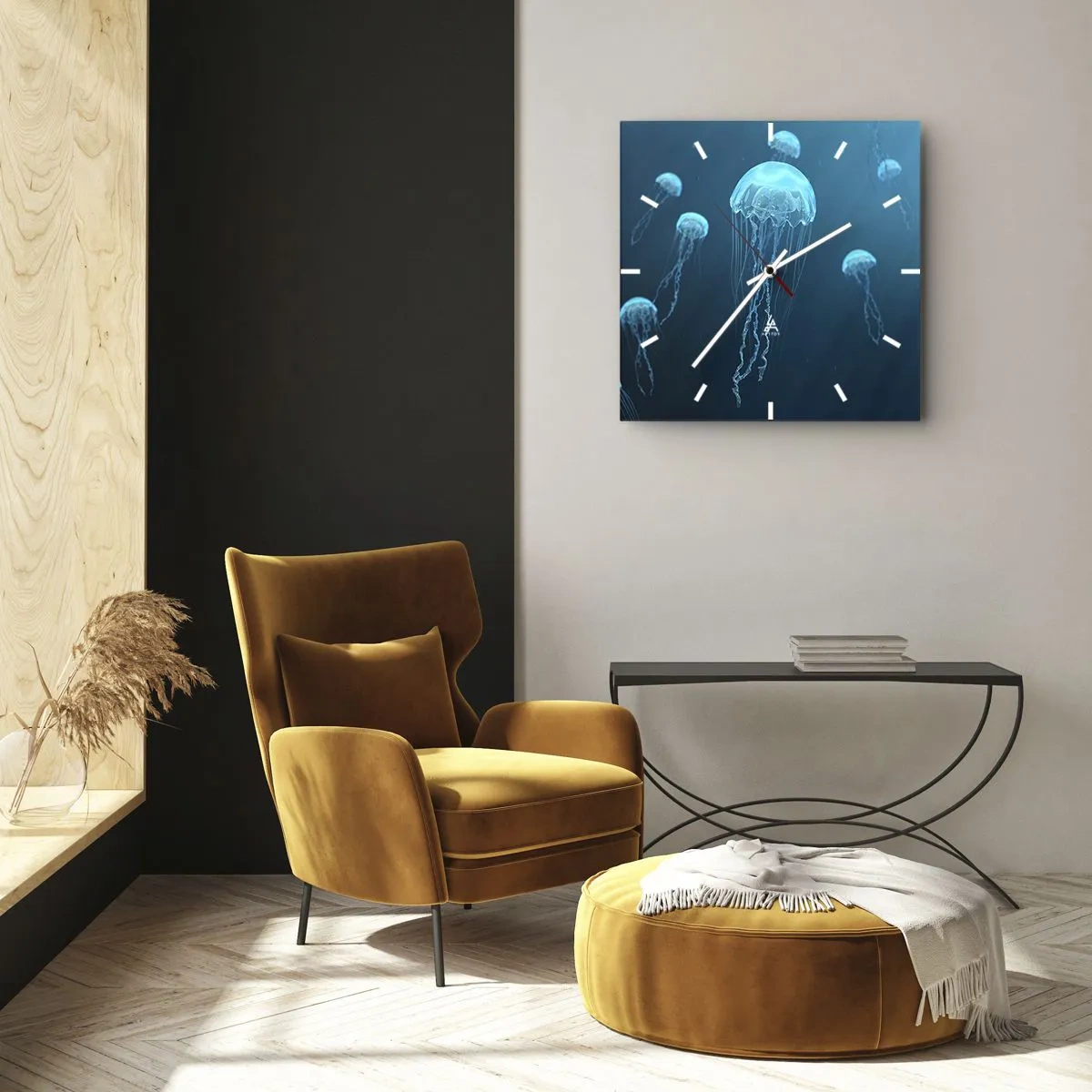 Wandklok - Klok - Oceaandans - 30x30 cm