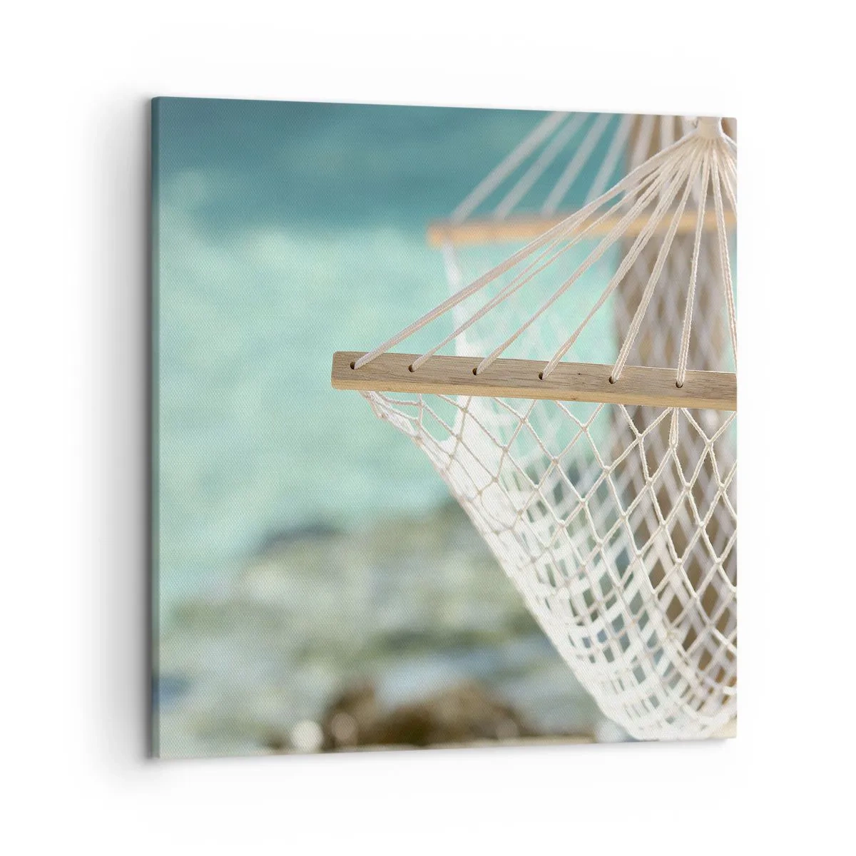 Schilderen op canvas - Tijd om te ontspannen - 50x50 cm