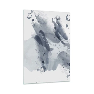 Schilderen op glas - Een onderzoek naar de aard van water - 50x70 cm