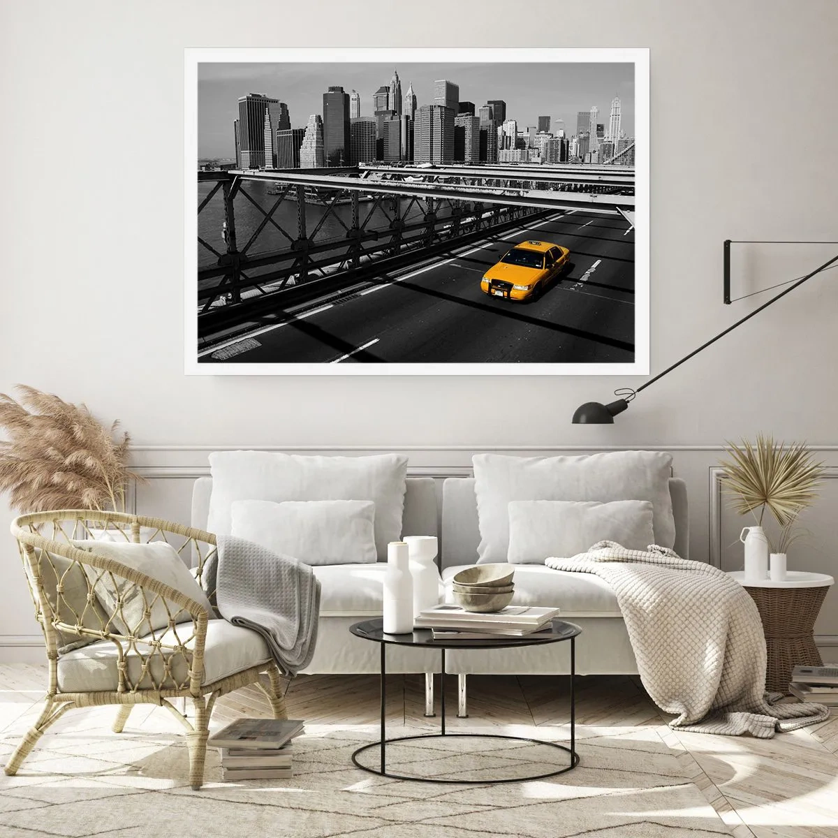 Poster - De kleur van een grote stad - 100x70 cm