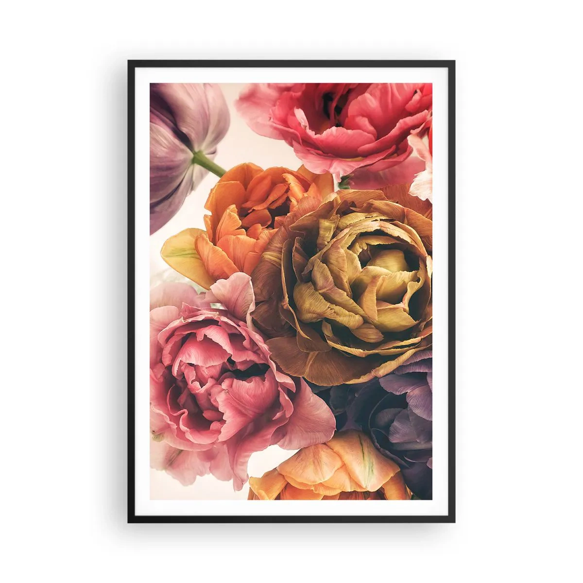 Poster in een zwarte lijst - Een viering van het leven - 70x100 cm