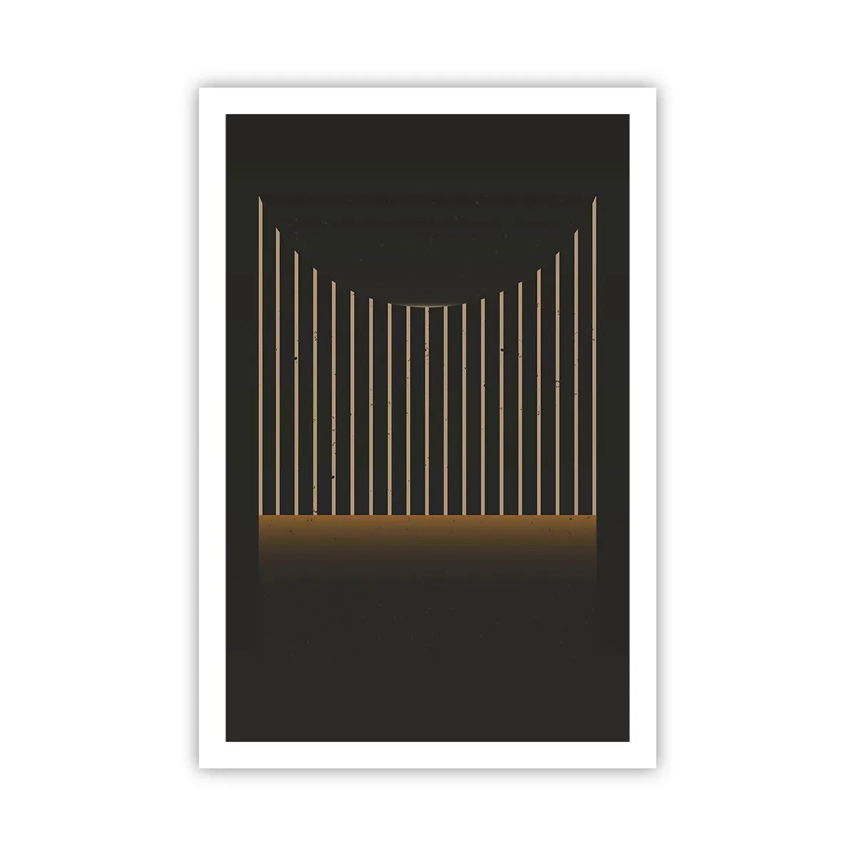 Poster - Verken de duisternis - 61x91 cm