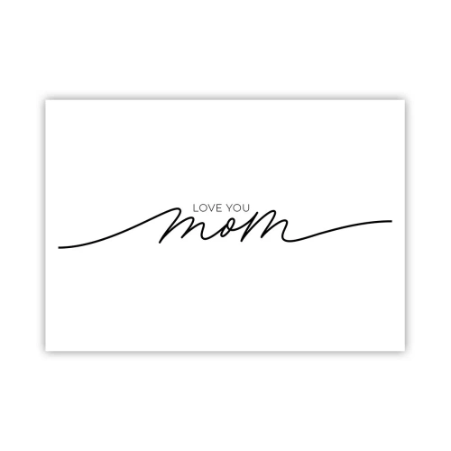 Poster - Grote emotie - 100x70 cm