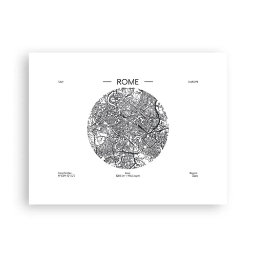 Poster - Anatomie van Rome - 40x30 cm