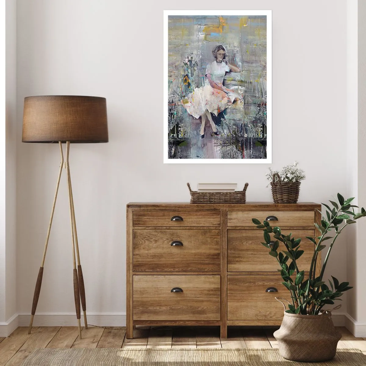 Poster - Klassiek en modern - 30x40 cm