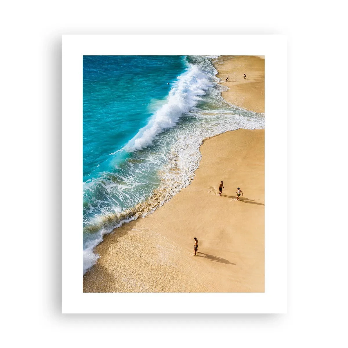 Poster - En dan de zon, het strand… - 40x50 cm