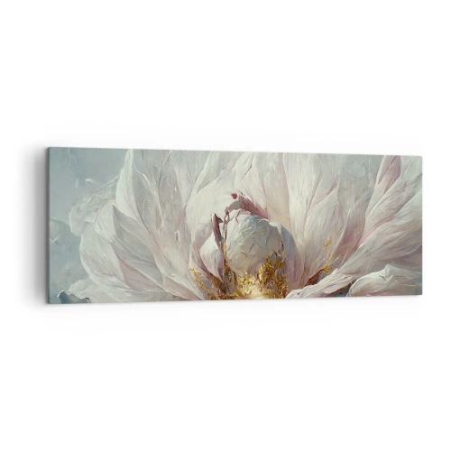 Schilderen op canvas - Hij bloeit eens in de honderd jaar - 140x50 cm