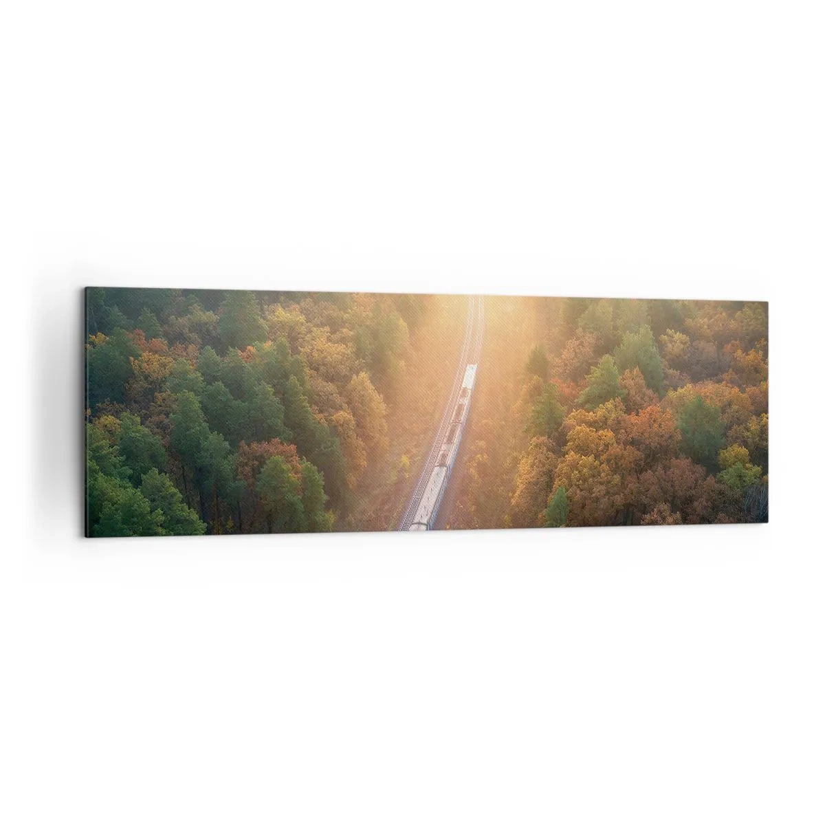 Schilderen op canvas - Herfst reis - 160x50 cm