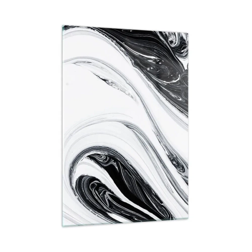 Schilderen op glas - Een combinatie van tegenstellingen - 50x70 cm