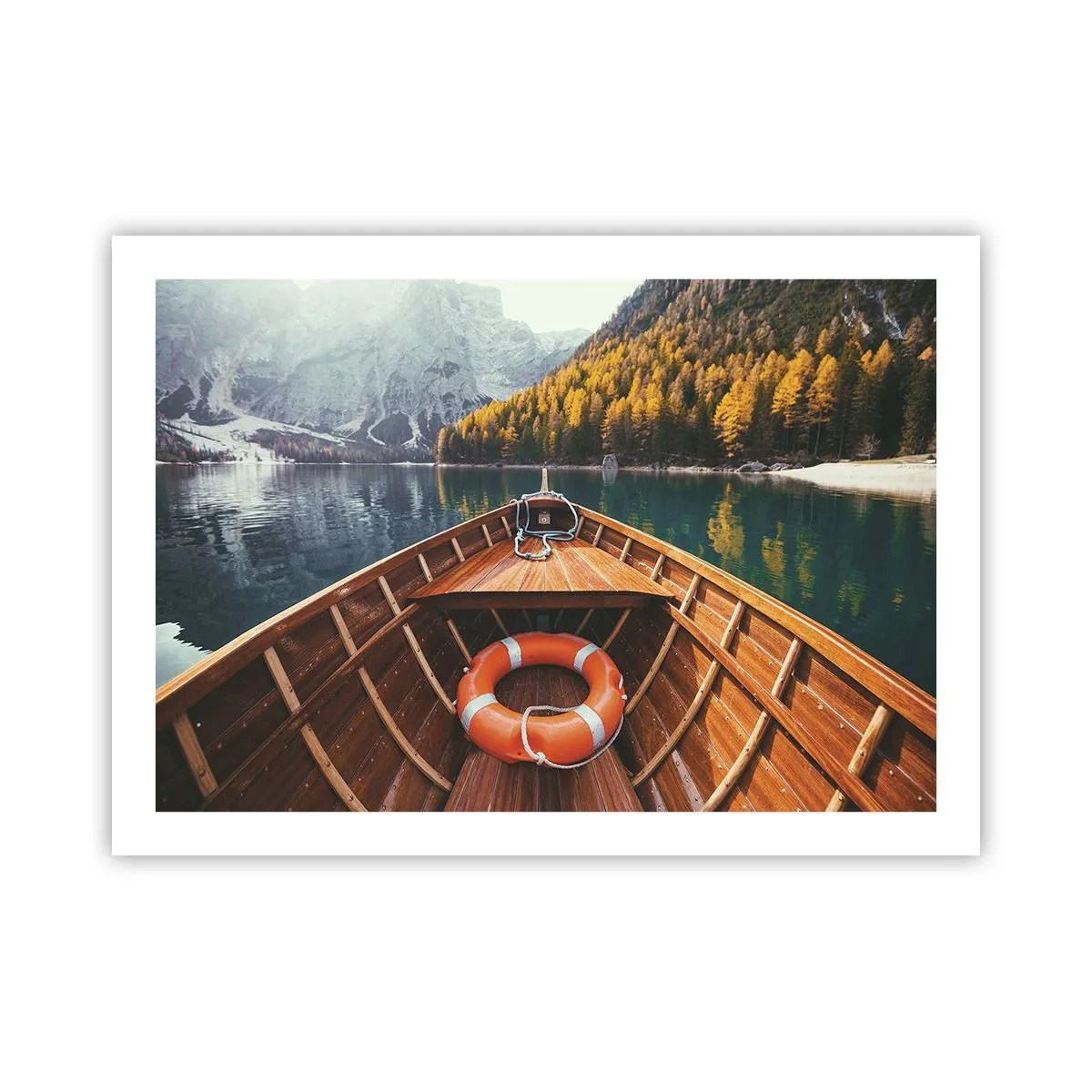 Poster - Bergtocht - 70x50 cm