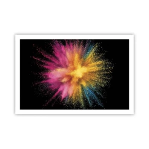 Poster - De geboorte van kleuren - 91x61 cm