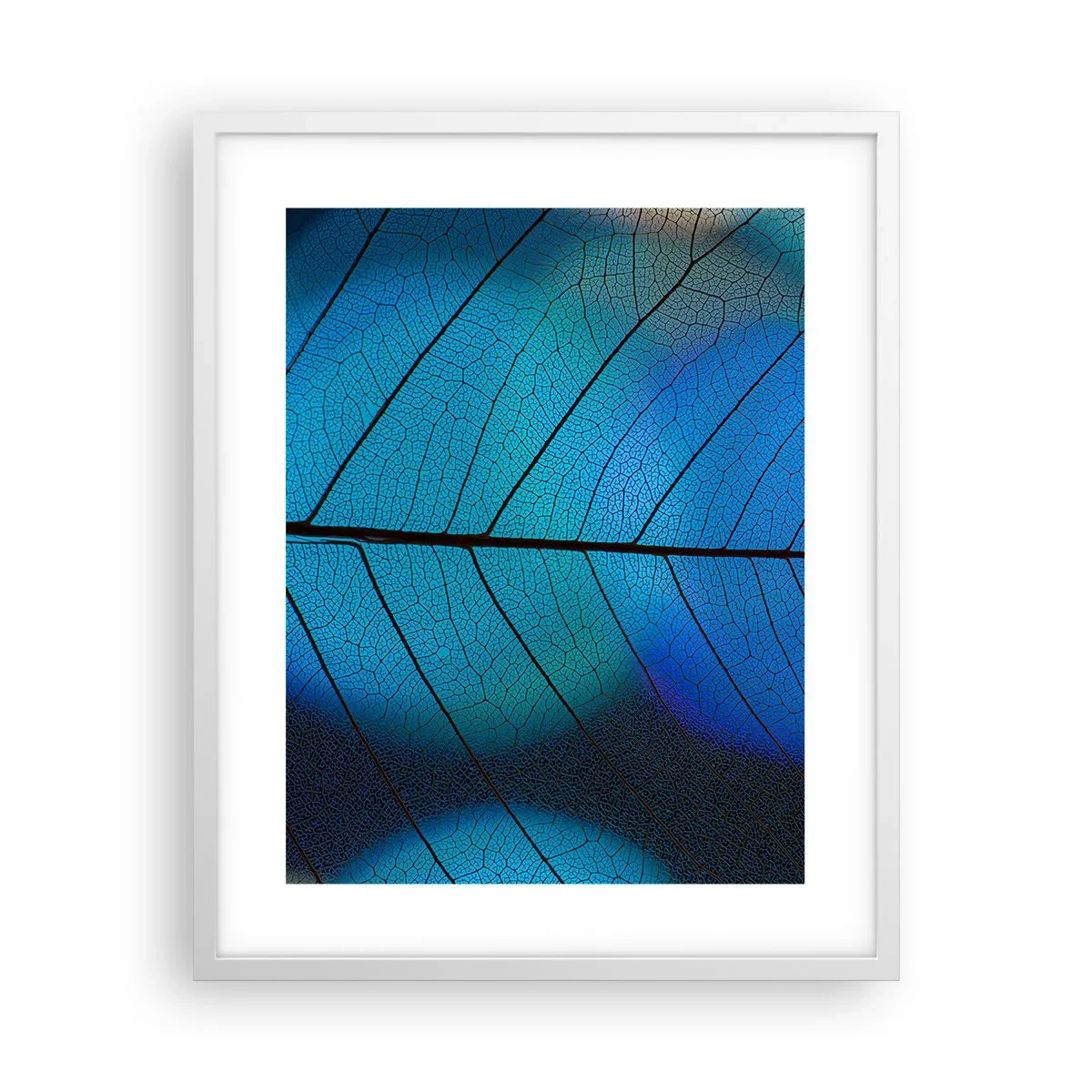 Poster in een witte lijst - Ingewikkelde constructie - 40x50 cm