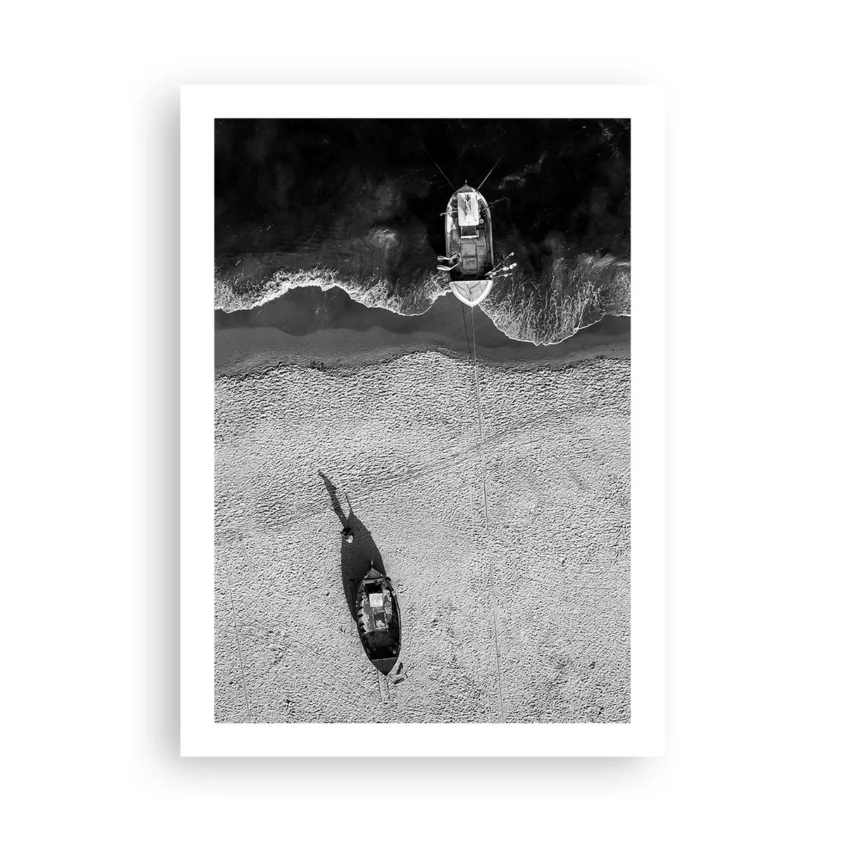Poster - Nog steeds aan de oever… - 50x70 cm