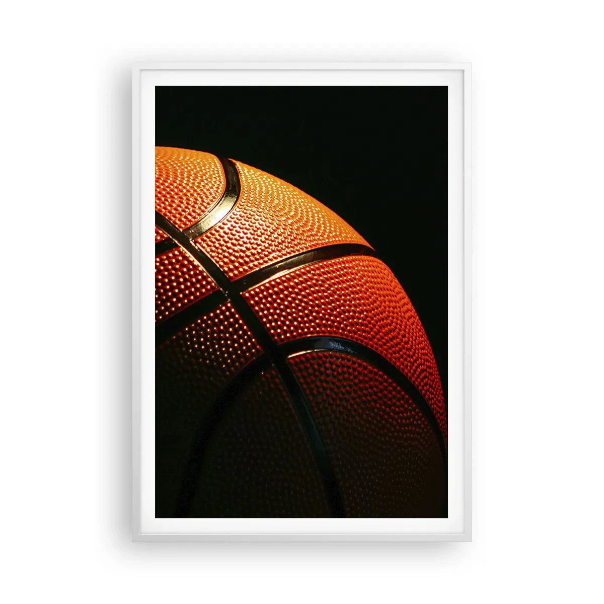 Poster in een witte lijst - Mooi als een planeet - 70x100 cm