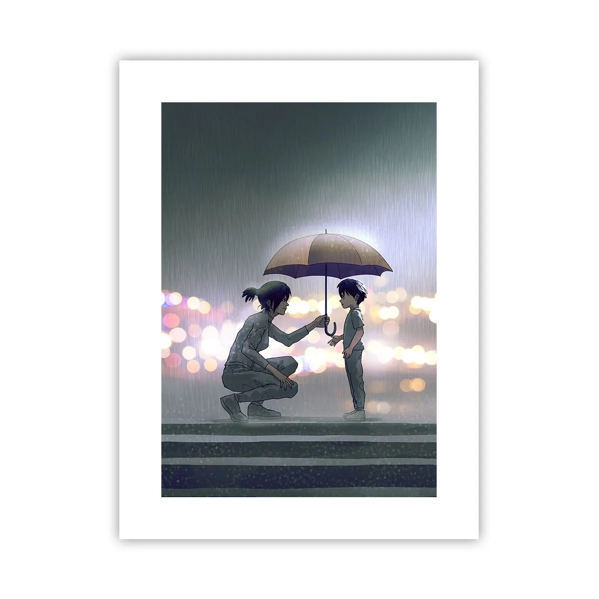 Poster - En het is goed nu - 30x40 cm