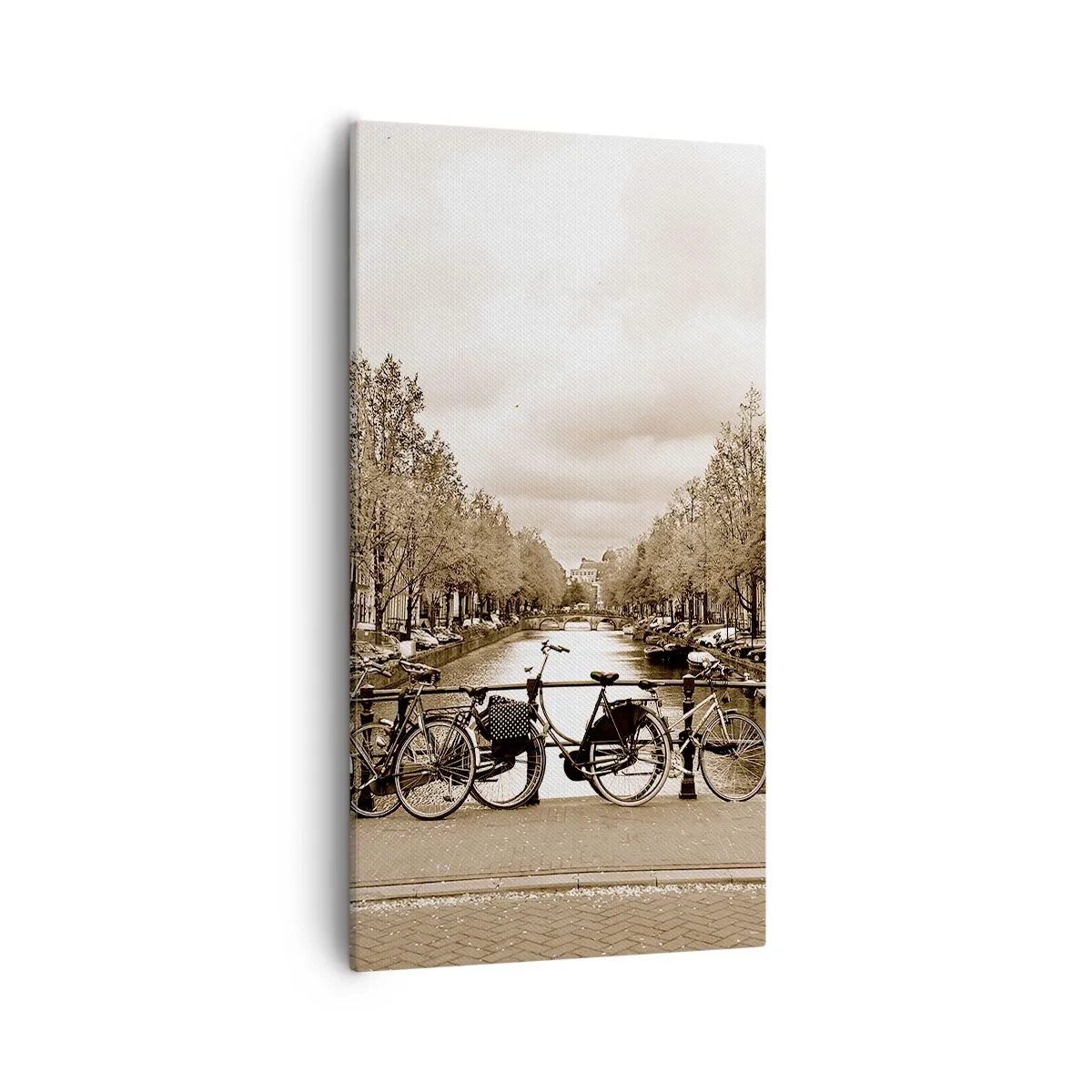 Schilderen op canvas - Hollandse sfeer - 55x100 cm