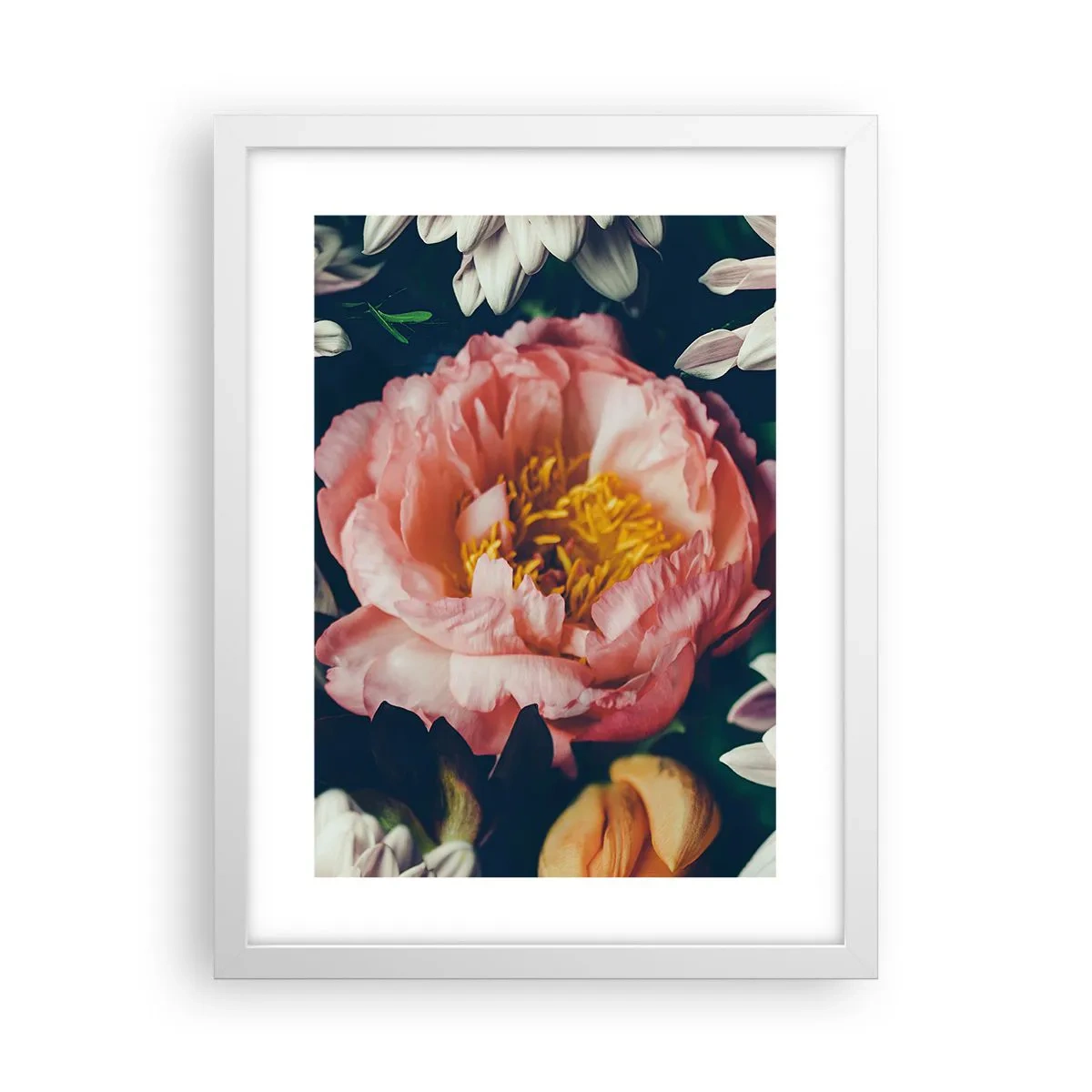 Poster in een witte lijst - Met barokke pracht - 30x40 cm