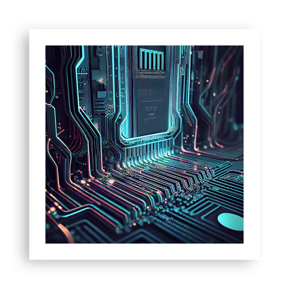 Poster - Ik ben aan het denken… - 50x50 cm