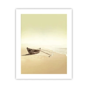 Poster - Geheugen van de Stille Zuidzee - 40x50 cm