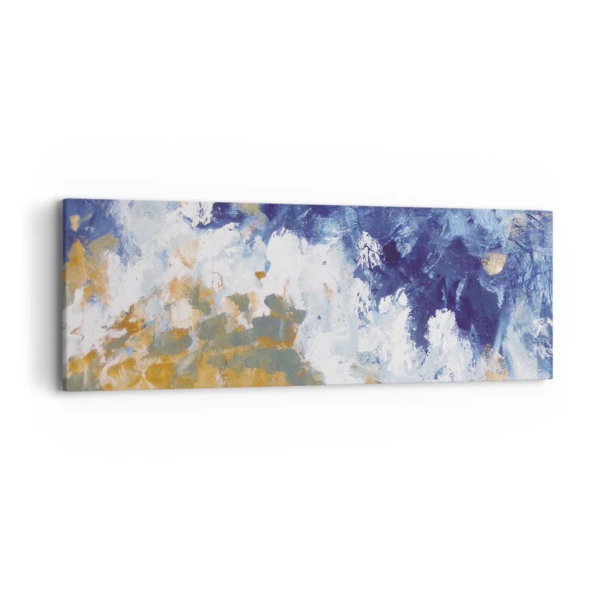 Schilderen op canvas - Dans der Elementen - 90x30 cm