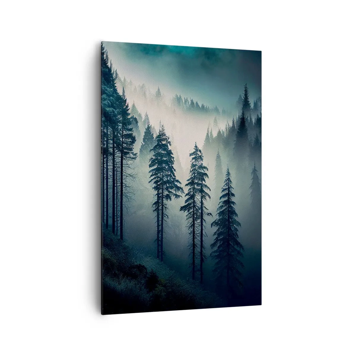 Schilderen op canvas - Berg ochtend - 80x120 cm