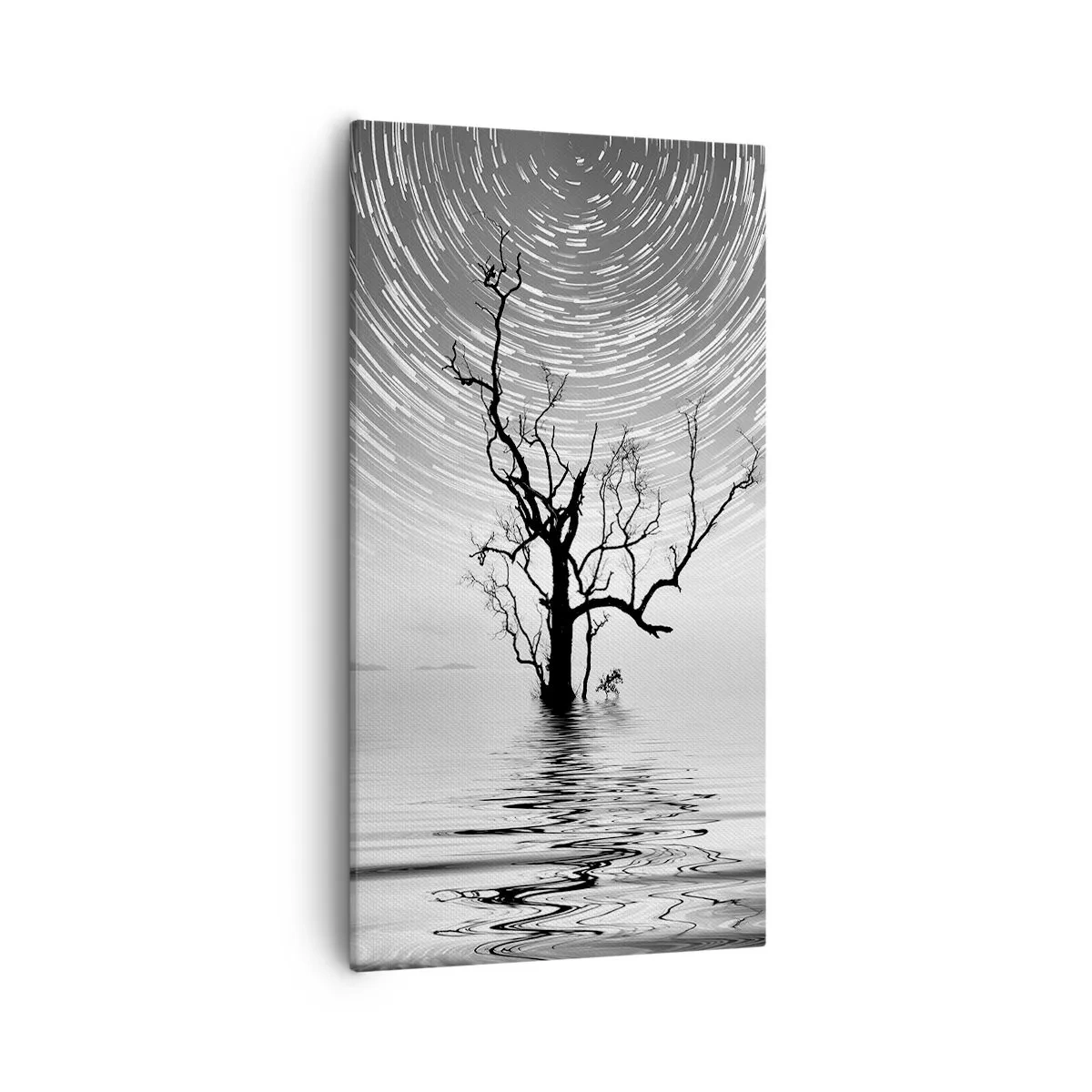 Schilderen op canvas - Een symfonie van de natuur - 55x100 cm