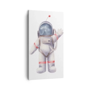 Schilderen op canvas - Tot ziens! - 45x80 cm