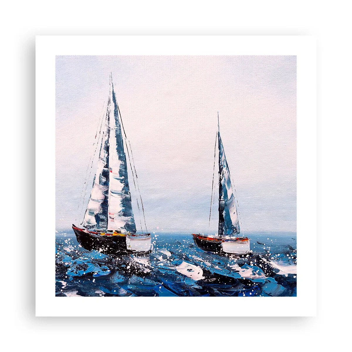 Poster - Broederschap van de wind - 50x50 cm