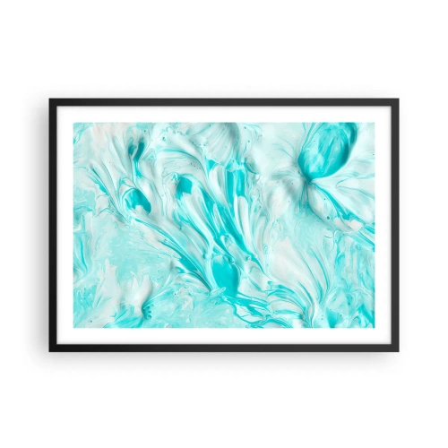 Poster in een zwarte lijst - Voor altijd samen - 70x50 cm