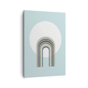 Schilderen op canvas - Onweerstaanbare aantrekkingskracht - 70x100 cm