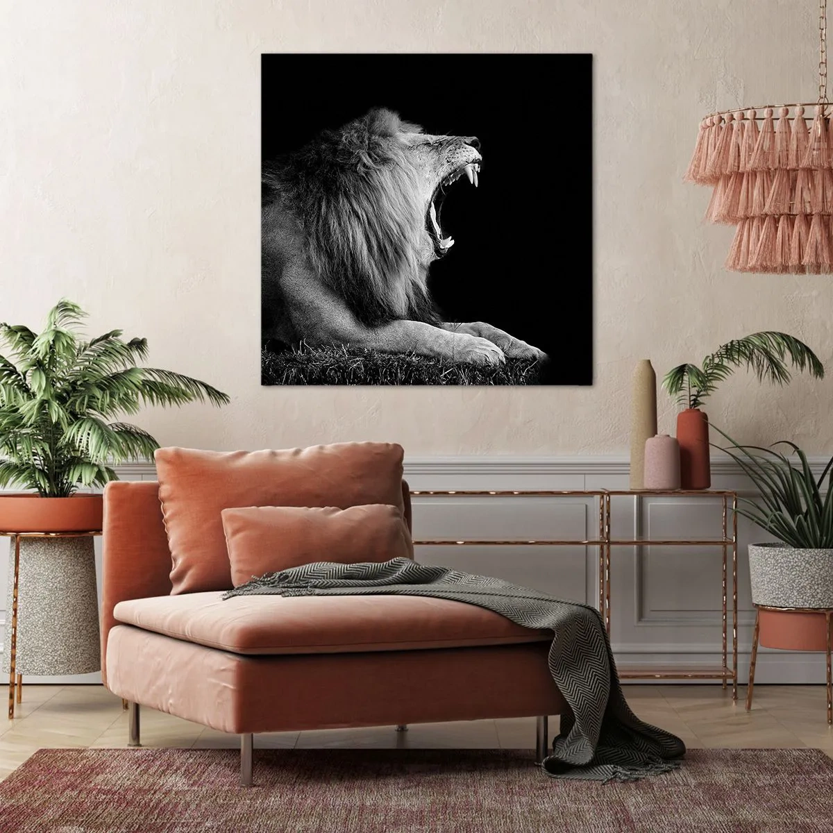 Schilderen op canvas - Zonder enige twijfel - 70x70 cm